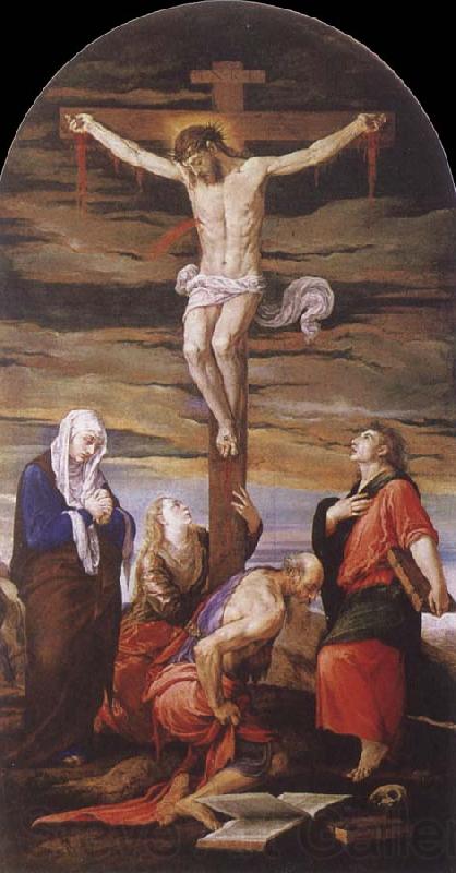 Jacopo Bassano The Crucifixion Norge oil painting art